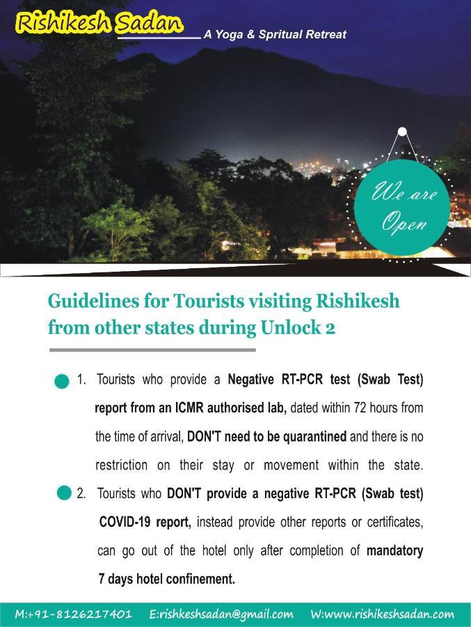 Rishikesh Sadan A Yoga & Spritual Retreat 호텔 Tapovan 외부 사진