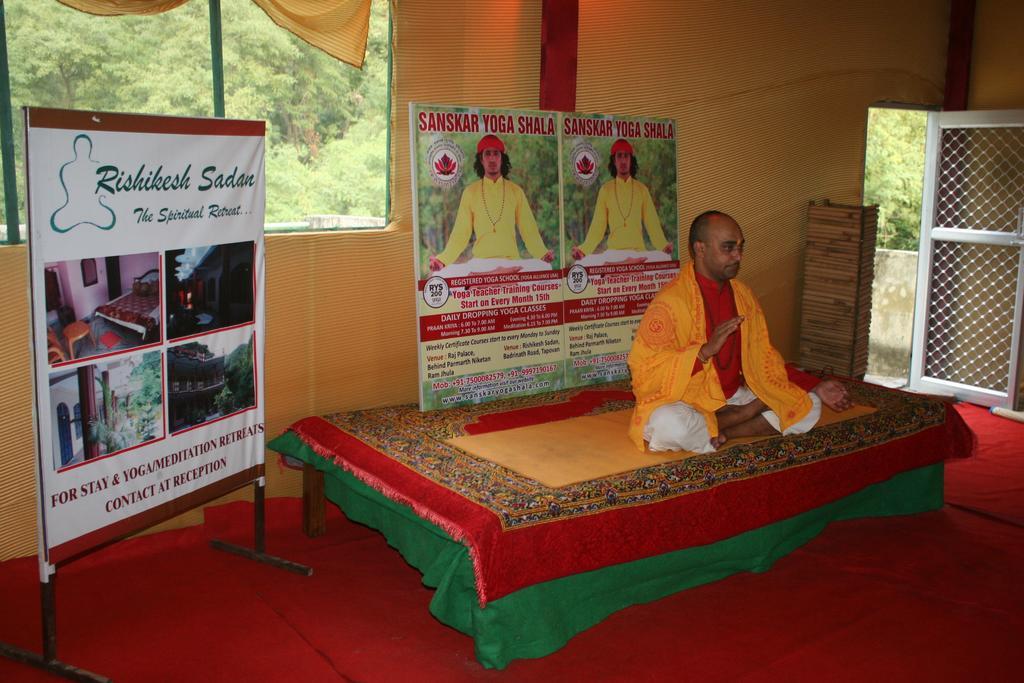 Rishikesh Sadan A Yoga & Spritual Retreat 호텔 Tapovan 외부 사진