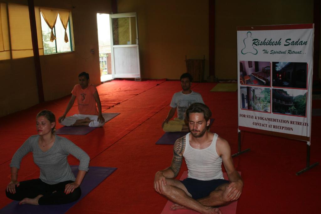 Rishikesh Sadan A Yoga & Spritual Retreat 호텔 Tapovan 외부 사진